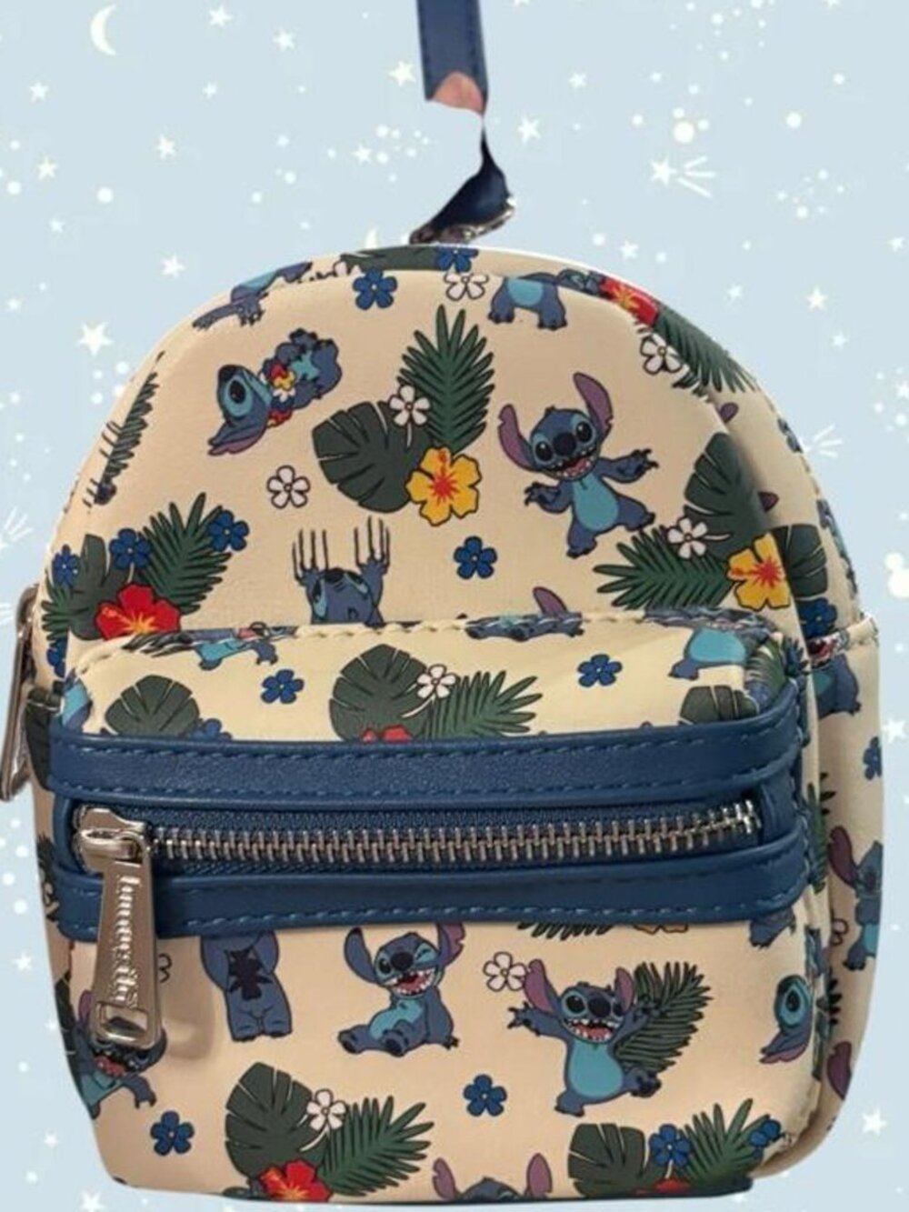 Disney Loungefly Lilo & Stitch mini backpack wristlet belt bag